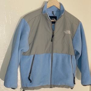 The North Face Youth Blue Fleece Jacket Sz L